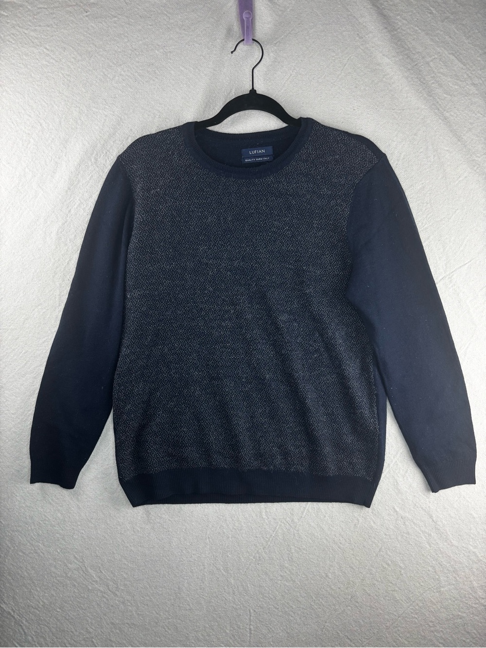 Lufian quality yarn Italy women’s large sweater
